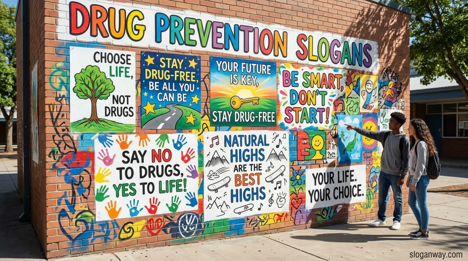 drug prevention slogans