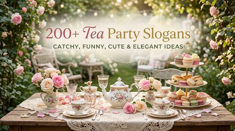 tea party slogans