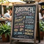 brunch slogans