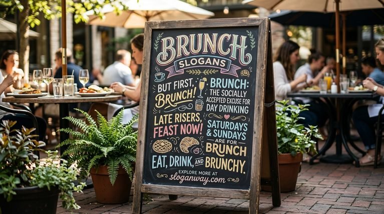 brunch slogans